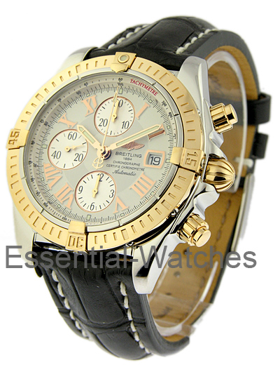 Le bicolore, two tone, or acier 16776_Breitling