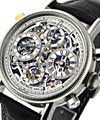 Chronoswiss Pathos Split Chronograph Platinum on Strap with Skeletonized Dial - 99pcs