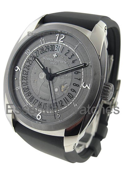 Quai de I'lle Monaco Charity in Tantalum Tantalum on Strap with Skeleton Dial